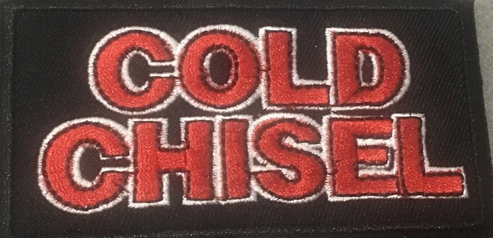 COLD CHISEL,Iron on patch 10x5cm - image 1 of 1