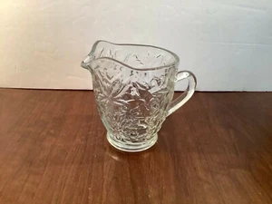 Princess House Fantasia Creamer Pitcher Clear 3 1/2" - Picture 1 of 8