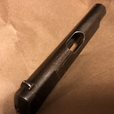 Pistola Slide MAB modelo D 7.65 Segunda Guerra Mundial Francia Pistola Parte Francesa Segunda Guerra Mundial Foto 1 de 4