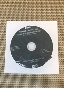 Drivers And Utilities Reinstall For Dell Studios XPS 1640 (DVD-ROM Nov, 2008)  - Picture 1 of 1