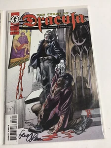 THE CURSE OF DRACULA #3 SIGNED BY GENE COLON (DARK HORSE 1998) 9.0 COMBINE SHIP - Picture 1 of 5