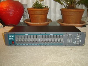 Ashly GQX-1502, Stereo 15 Band Graphic Equalizer, Eq, Rack - Picture 1 of 12