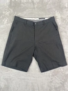 Greg Norman - Pantalones Cortos Negros Para Hombre Talla 34 - Chino Plisado - Pantalones Cortos de Golf - Imagen 1 de 7