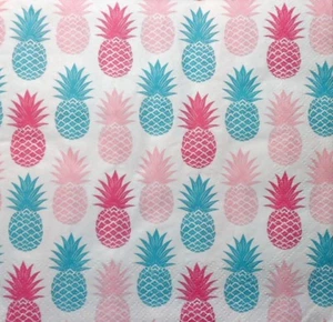 4 servilletas de papel piña para decoupage y artesanía 82 - Imagen 1 de 2