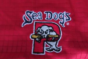 Antigua Label - PORTLAND SEA DOGS Baseball Embroidered (XL) Polo Shirt
