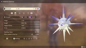 🌈Shiny Alpha Hisuian Qwilfish Overqwil 6IV🌈Leyendas Arceus INICIO (💯Legal) - Imagen 1 de 60