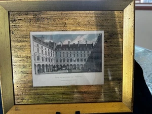 Rudolf Lesch "Pugin View" Antikes Bild - Bild 1 von 4