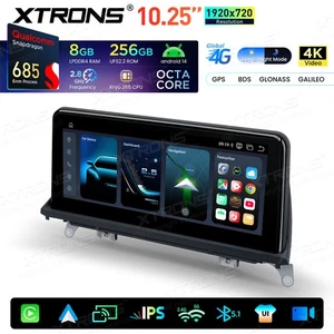 10.25" Android 14 Car Screen Ugrade 4G LTE WIFI 8+256G For BMW X5 X6 E70 E71 CCC - Picture 1 of 24