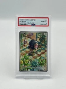 Lechonk 209/197 Sv03: Obsidian Flames Holo PSA 10 - Bild 1 von 3