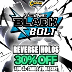 Black Bolt - Reverse Holo Pokemon Cards - Choose your own! - Picture 1 of 85