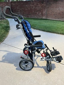 Convaid EZ RIDER 12" Folding Stroller Special Needs Transit Wheelchair - Picture 1 of 23