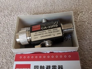 DIAMOND CA-35RS Coaxial Lightning Surge Protector The REAL One Made In Japan! - Zdjęcie 1 z 5