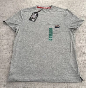 T-shirt Avalanche New Heather in jersey grigio con tasca maglietta casual, grande - Foto 1 di 9