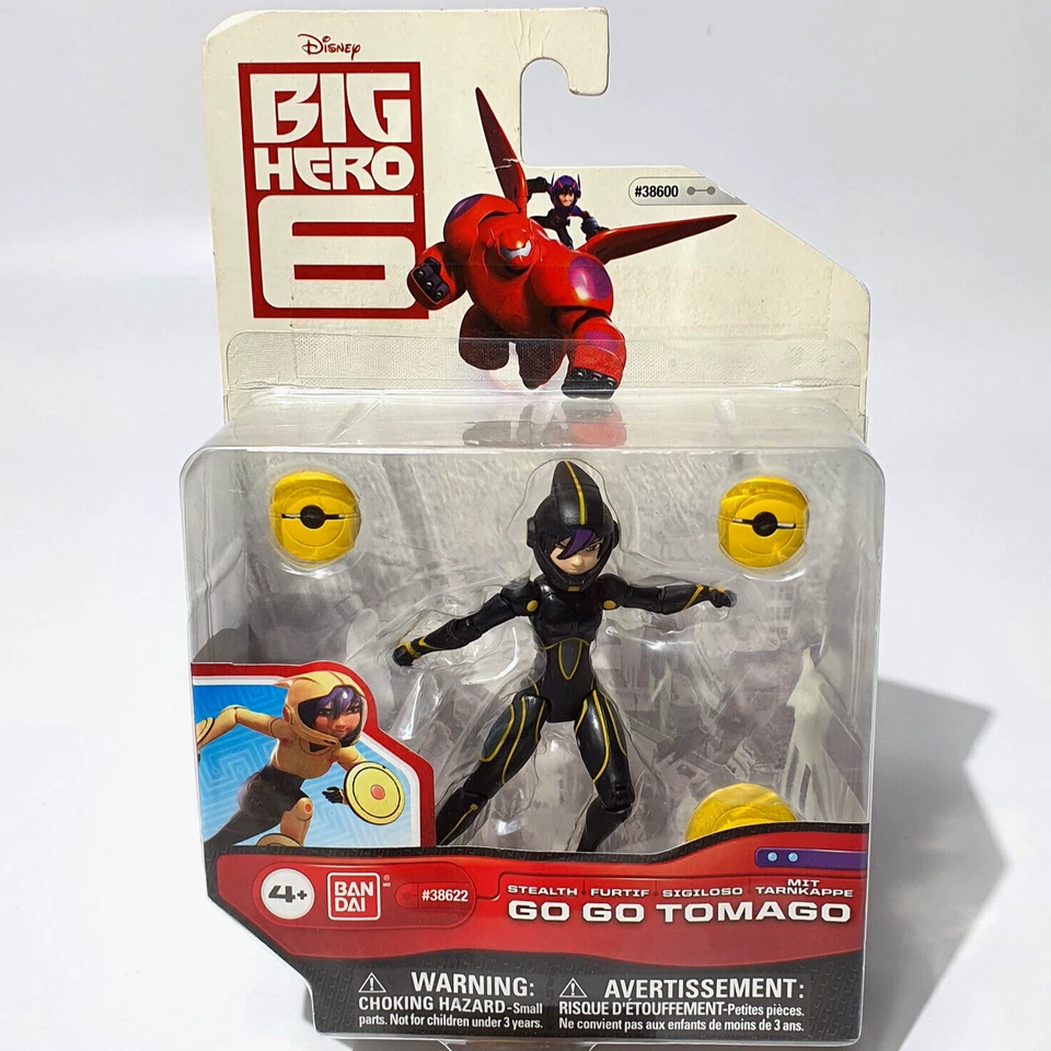 Stealth Go Go Tomago Big Hero 6 Action Figure Bandai Disney MOSC RARE 2015
