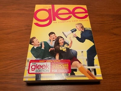 GLEE Season 1 complete 7 disc box set Gleek edition lots of extras DVD - Image 1 of 4