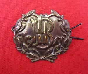 Original Jewish Lads Brigade Brass Cap Badge - Rear Lugs Intact - Picture 1 of 2