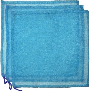 3 Pcs/Set 11"×11" Home Spa Exfoliating Nylon Bath Cloth/Towel - Magic Shower Was - Picture 1 of 12