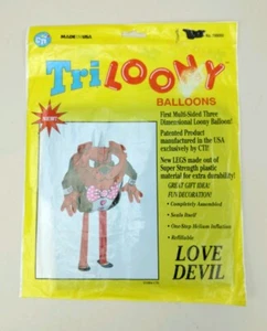 CTI Tri Loony Balloons Love Devil Helium Gift Party Decoration Refillable 1994 - Picture 1 of 3