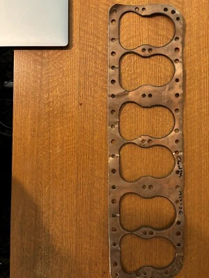 Nuevo de Lote Antiguo 1923-1928 Chandler Royal 75 Motor 6 Cilindros Junta de Cabeza de Cobre Victor 449 Foto 1 de 4