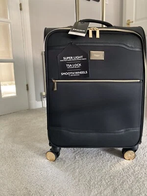 Dune London Oriel Black Medium Soft Suitcase RRP £135 - Image 1 of 4