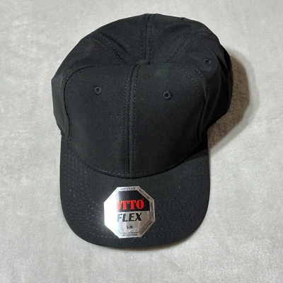 批量 (10) 件 OTTO 帽子 "OTTO FLEX" 6 面板棒球帽 尺寸 中号 11-1172 — 第 1/3 张图片