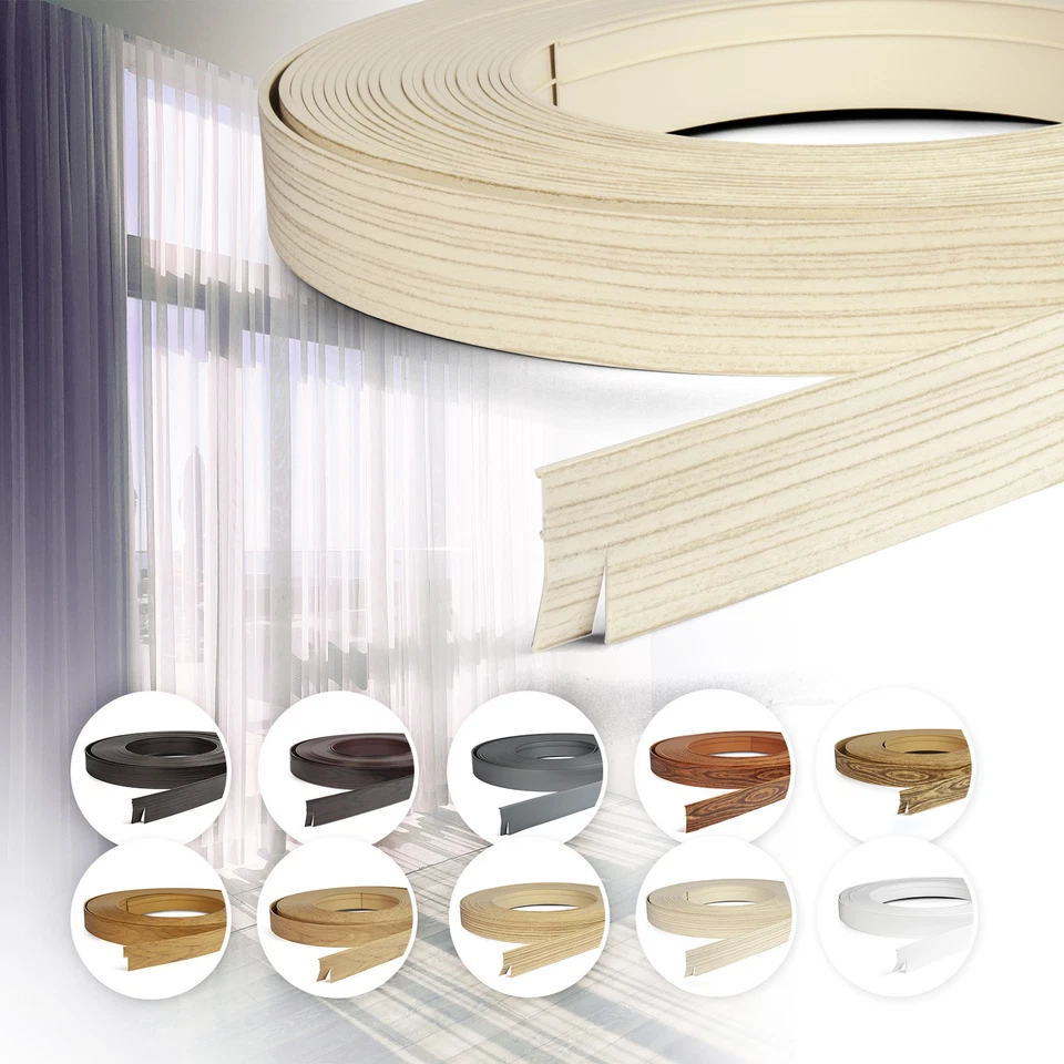 Blende für Gardinenschienen Vorhangschiene Schiene 50mm PCV 10 Farben - Bild 1 von 1