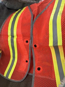 Chaleco de seguridad de tránsito de la ciudad de Nueva York MTA autobús de metro coleccionable descontinuado - Imagen 1 de 8