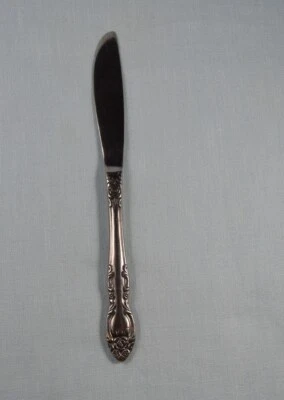 Rogers Co Stanley Roberts Stainless China LISETTE 1 Dinner Knife 8 5/8" - Image 1 of 3