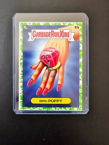 2021 Garbage Pail Kids Food Fight #87a Ring Poppy Green