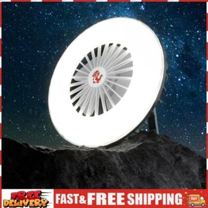 Camping-Ventilator mit LED-Licht, Camping-Ventilator-Licht mit Haken, 2 in 1 für - Bild 1 von 9