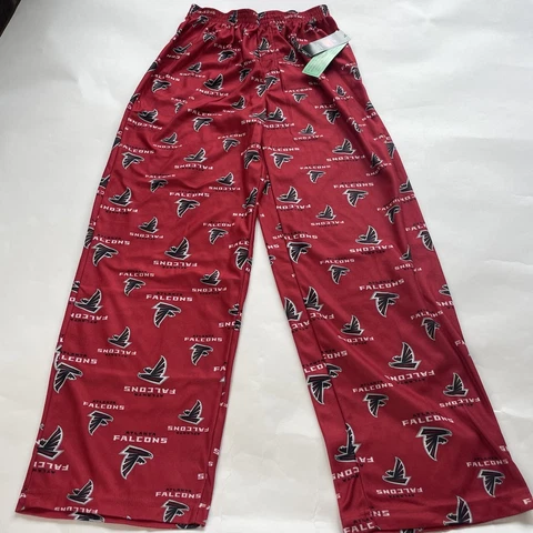 NWT Atlanta Falcons NFL Team Apparel Pajama Pants Bottoms Youth Size XL 18/20 Cover
