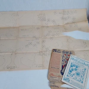 Iron On Transfers 1930s-1940s Aunt Martha's The Workbasket Volume 5 No. 9 - Picture 1 of 17