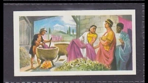 IMPERIAL PURPLE of ROMAN EMPERORS - 45 + year old English Trade Card # 2 - Picture 1 of 2