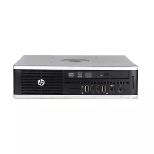 HP Desktop Computer USFF Intel Core i5 8GB RAM 500GB HD Windows 10 PC Wi-Fi - Picture 1 of 6