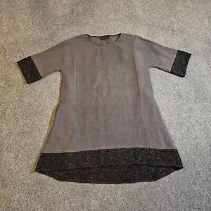 Hatch Dress Womens Size Small Gray Maternity Merino Wool A Line Pockets Casual - Picture 1 of 9