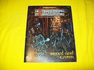 ESPADA Y CORONA MAZMORRAS Y DRAGONES AD&D DERECHO DE NACIMIENTO TSR 3102 - 5 CON MAPA - Imagen 1 de 2