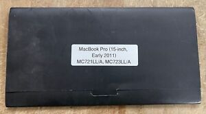 Apple MacBook Pro 15-inch Early 2011 Media Packet