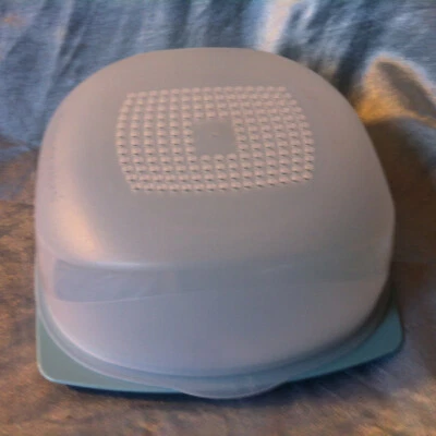 Tupperware A197 CheeseMax formaggio max mini armadio freschezza condens cool n fresh blu - Immagine 1 di 4