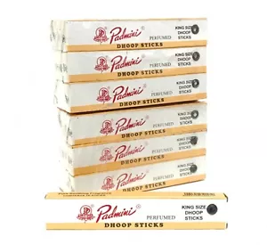 "Padmini Dhoop Sticks” 240 Incense Sticks 24 Packets (12cm King Size x24) - Picture 1 of 5