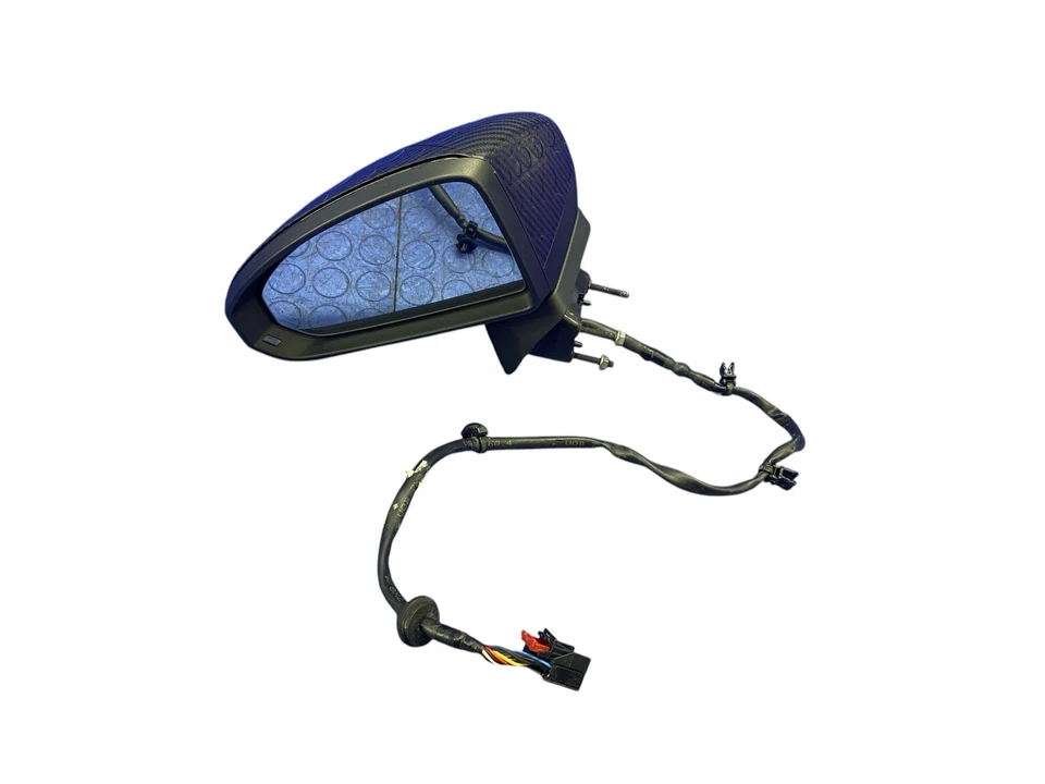 AUDI R8 2018-2021 rendimiento izquierdo fibra de carbono atenuación automática potencia térmica espejo retrovisor Foto 1 de 4