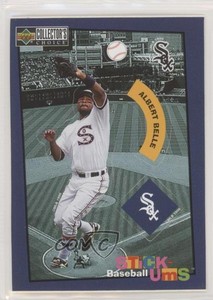 1998 Upper Deck Collector's Choice Stick-Ums Albert Belle #9