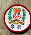 1977 Very rare Vintage retro badge patch Queesn silver jubilee collectible 