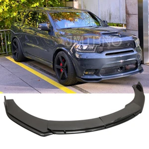Alerón divisor de barbilla parachoques delantero fibra de carbono para Dodge Durango SXT RT SRT - Imagen 1 de 12