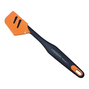 Tupperware KPT Silicone Spatula Scraper Spreader 11 1/2" Orange Black - Picture 1 of 8