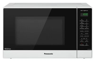 Panasonic 32L Compact Inverter Microwave Oven 1100W Model NN-ST64JW RRP $329 - image 1 of 4
