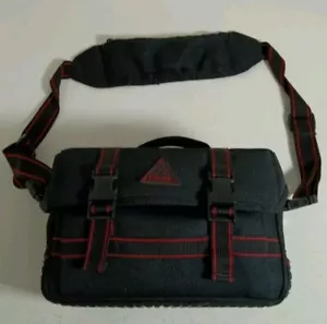 Prisma Black & Red Camera Storage Bag with Shoulder Strap - Picture 1 of 22