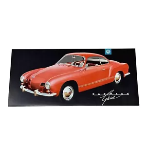 Original VW Volkswagen Karmann Ghia Vintage Sales Brochure - Picture 1 of 4