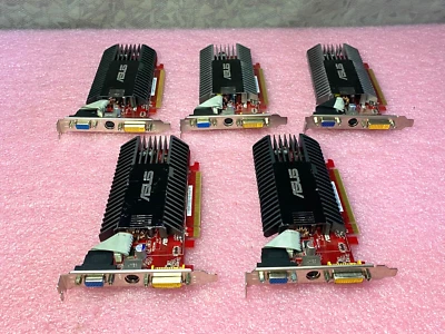 LOT 5 ASUS EAH3450/HTP/256M/A DVI/S-VIDEO/VGA CARD - Image 1 of 4