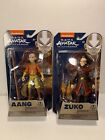 Mcfarlane Toys Avatar The Last Airbender Aang & Zuko Figures Lot New