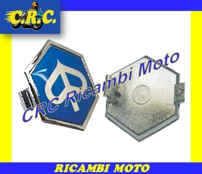 C.R.C. RICAMBI MOTO SCUDETTO FREGIO STEMMA ESAGONALE PIAGGIO BEVERLY 250 2004 2005 2006 2007 2008